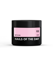 Гель надміцний Nails NAILSOFTHEDAY Bottle gel 02 блідо-рожевий, 30 млГель надміцний Nails NAILSOFTHEDAY Bottle gel 02 блідо-рожевий, 30 мл