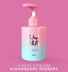Крем ламелярний зволожуючий полуниця з вершками LUNA Hand Cream Strawberry Dessert 300 млКрем ламелярний зволожуючий полуниця з вершками LUNA Hand Cream Strawberry Dessert 300 мл
