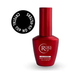Топ для ногтей ROKS Top Crystal NO UV-Filters 8 млТоп для ногтей ROKS Top Crystal NO UV-Filters 8 мл