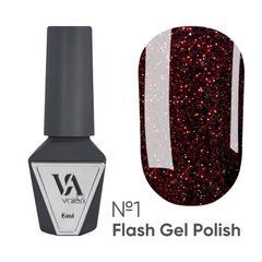 Гель-лак для ногтей VALERI Flash Светоотражающий №01, 6 млГель-лак для ногтей VALERI Flash Светоотражающий №01, 6 мл