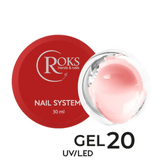 Гель для нігтів будівельний ROKS Builder Gel №20 30мл