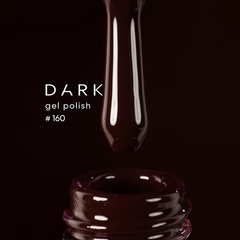 Гель-лак для ногтей DARK Gel Polish 160, 6 млГель-лак для ногтей DARK Gel Polish 160, 6 мл