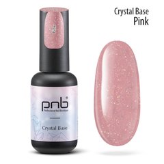 База світловідбиваюча PNB Crystal Base рожева 9 млБаза світловідбиваюча PNB Crystal Base рожева 9 мл