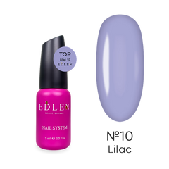 Top для нігтів EDLEN №10 Lilac Топ, 9 мл