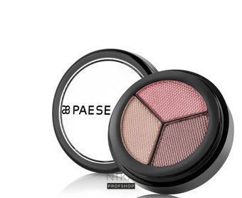 Тени для век PAESE Опал Перламутровые (242) Opal Eyeshadows Perl, Silk Trio 2,85г, 2.9