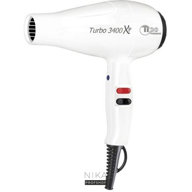 Фен для волосся TICO Professional TURBO 3400 XP Ionic білий (100001IONWT)Фен для волосся TICO Professional TURBO 3400 XP Ionic білий (100001IONWT)