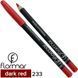 Олівець для губ FLORMAR Водостійкий 233
