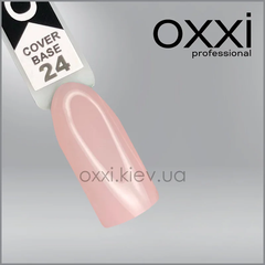База камуфлююча OXXI professional Cover Base №24 світла персиково-рожева 10 млБаза камуфлююча OXXI professional Cover Base №24 світла персиково-рожева 10 мл