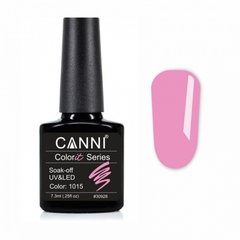 Гель-лак CANNI Colorit №1015 рожевий Барбі, емальГель-лак CANNI Colorit №1015 рожевий Барбі, емаль