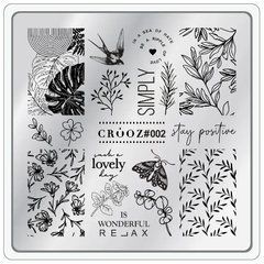 Пластина для семпінгу Crooz №002Пластина для семпінгу Crooz №002