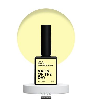 Гель-лак NAILSOFTHEDAY Let's special Yellow Butter, 10 млГель-лак NAILSOFTHEDAY Let's special Yellow Butter, 10 мл