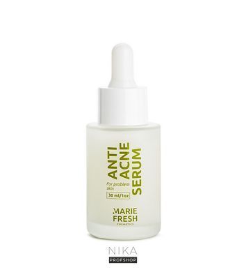 Сироватка протизапальна Marie Fresh Cosmetics Anti Acne для проблемної шкіри 30 млСироватка протизапальна Marie Fresh Cosmetics Anti Acne для проблемної шкіри 30 мл