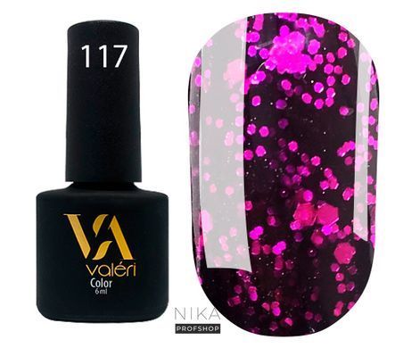 Гель-лак для нігтів VALERI №117 6 млГель-лак для нігтів VALERI №117 6 мл
