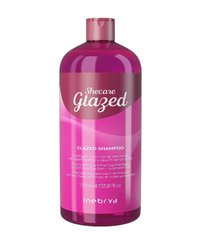 Шампунь Inebrya Shecare Glazed shampoo, для блиску волосся з ефектом глазурування, 1000млШампунь Inebrya Shecare Glazed shampoo, для блиску волосся з ефектом глазурування, 1000мл