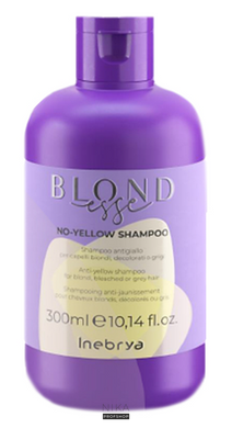 Шампунь INEBRYA Blondesse no-yellow shampoo для знебарвленого або сивого волосся 300млШампунь INEBRYA Blondesse no-yellow shampoo для знебарвленого або сивого волосся 300мл