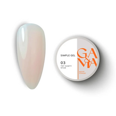 Гель для ногтей GA&MA Simple gel 003 Toy samyy nude Симпл гель 003 Тот самый нюд 50 млГель для ногтей GA&MA Simple gel 003 Toy samyy nude Симпл гель 003 Тот самый нюд 50 мл