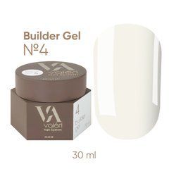 Гель для нігтів VALERI моделюючий №4 Builder Gel 30 мл