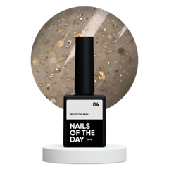 Камуфлююча світловідбиваюча База для нігтів Nails NAILSOFTHEDAY Reflective base 04 ,10 млКамуфлююча світловідбиваюча База для нігтів Nails NAILSOFTHEDAY Reflective base 04 ,10 мл
