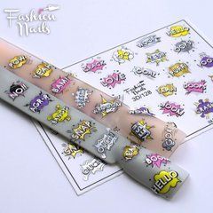 Слайдер для ногтей CHIC NAILS 3D 128Слайдер для ногтей CHIC NAILS 3D 128
