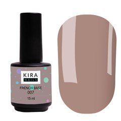 База для нігтів KIRA NAILS French Base 007, 15 мл