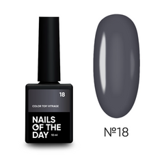 Топ для гель-лаку NAILSOFTHEDAY Color top Vitrage 18, 10 млТоп для гель-лаку NAILSOFTHEDAY Color top Vitrage 18, 10 мл