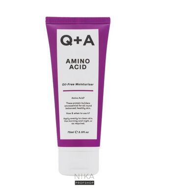 Увлажняющий крем для лица с аминокислотами без содержания масла Q+A Amino Acid Oil Free Moistur 75 млУвлажняющий крем для лица с аминокислотами без содержания масла Q+A Amino Acid Oil Free Moistur 75 мл