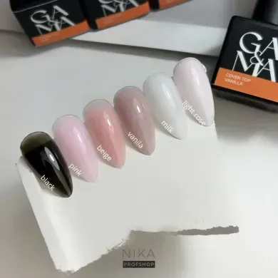 Топ для гель-лака камуфлирующий GA&MA Cover top Vanilla Ванила 10 млТоп для гель-лака камуфлирующий GA&MA Cover top Vanilla Ванила 10 мл