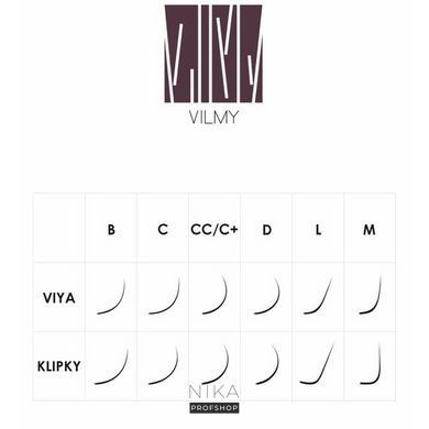 Вії чорні VILMY KLIPKY mix C+ 0.10 (7-14)Вії чорні VILMY KLIPKY mix C+ 0.10 (7-14)