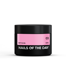 Гель надміцний Nails NAILSOFTHEDAY Bottle gel 03 ніжно-рожевий, 30 млГель надміцний Nails NAILSOFTHEDAY Bottle gel 03 ніжно-рожевий, 30 мл