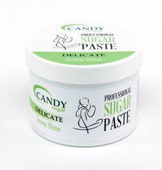 Паста для шугаринга CANDY SUGAR Sugar Paste GREEN Shine DELICATE 600гПаста для шугаринга CANDY SUGAR Sugar Paste GREEN Shine DELICATE 600г