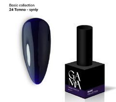 Гель-лак для нігтів GA&MA Basic collection 024 temnyy suniy Базова колекція 024 темно-синій 10 млГель-лак для нігтів GA&MA Basic collection 024 temnyy suniy Базова колекція 024 темно-синій 10 мл