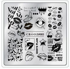 Пластина для семпінгу Crooz №003Пластина для семпінгу Crooz №003