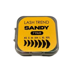 Валики для ламинирования Lash Trend (глянцевые) Sandy 7 пар XS, S, M, XM, XL, XXLВалики для ламинирования Lash Trend (глянцевые) Sandy 7 пар XS, S, M, XM, XL, XXL