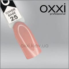 База камуфлирующая OXXI professional Cover Base №25 персиковая 10 млБаза камуфлирующая OXXI professional Cover Base №25 персиковая 10 мл