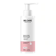 Очищающий гель для лица Skin & Pore Cleansing gel RE.CARE 200 млОчищающий гель для лица Skin & Pore Cleansing gel RE.CARE 200 мл