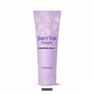Очищающая пенка на основе фиолетового комплекса TRIMAY Juicy Tox Purple Cleansing Foam 120 млОчищающая пенка на основе фиолетового комплекса TRIMAY Juicy Tox Purple Cleansing Foam 120 мл