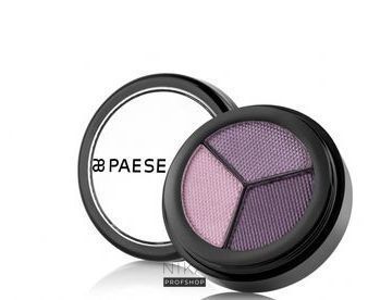 Тіні для повік PAESE Опал Перламутрові (244) Opal Eyeshadows Perl, Silk Trio 2,85г, 2.9