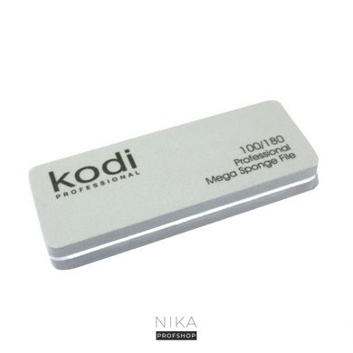 Баф KODI PROFESSIONAL 100/180 серый прямоугольный короткийБаф KODI PROFESSIONAL 100/180 серый прямоугольный короткий