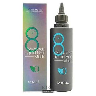 Маска MASIL 8 Seconds Liquid Hair Mask Сал. еф. за 8 секунд рожева 100 млМаска MASIL 8 Seconds Liquid Hair Mask Сал. еф. за 8 секунд рожева 100 мл