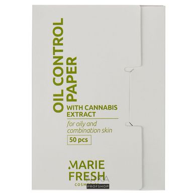 Матировочные салфетки Marie Fresh Oil Control Paper 50 штМатировочные салфетки Marie Fresh Oil Control Paper 50 шт