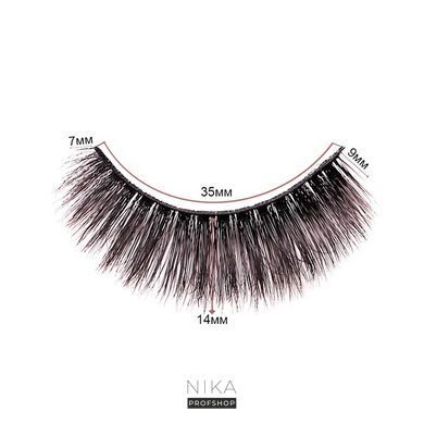 Накладные ресницы Lashes ZIDIA style CANNES (black band) 1 pair, reusableНакладные ресницы Lashes ZIDIA style CANNES (black band) 1 pair, reusable