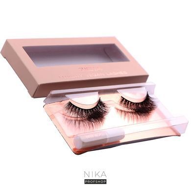 Накладные ресницы Lashes ZIDIA style CANNES (black band) 1 pair, reusableНакладные ресницы Lashes ZIDIA style CANNES (black band) 1 pair, reusable