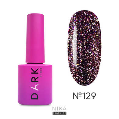 Гель-лак для нігтів DARK Gel Polish 129, 10 мл
