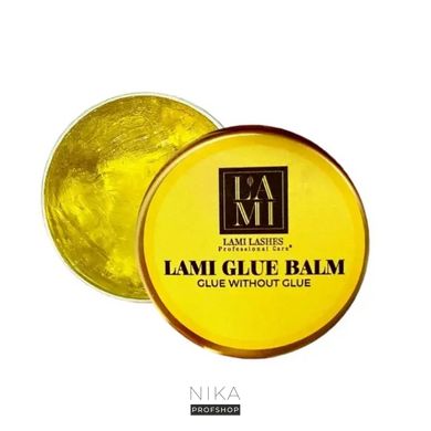 Клей для ламінування LAMI LASHES PROFESSIONAL CARE Glue Balm 5 мл жовтий для жорстких волосинКлей для ламінування LAMI LASHES PROFESSIONAL CARE Glue Balm 5 мл жовтий для жорстких волосин