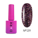 Гель-лак для нігтів DARK Gel Polish 129, 10 мл