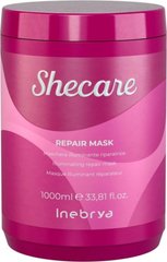 Маска для волос INEBRYA Shecare Repair mask восстанавливающая 1000 млМаска для волос INEBRYA Shecare Repair mask восстанавливающая 1000 мл