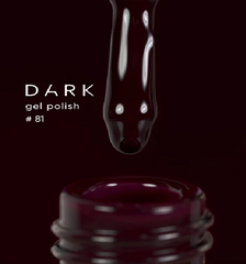 Гель-лак для ногтей DARK Gel Polish 081, 10 млГель-лак для ногтей DARK Gel Polish 081, 10 мл