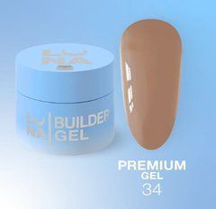 Гель для ногтей LUNA Premium gel №34, 15 мл