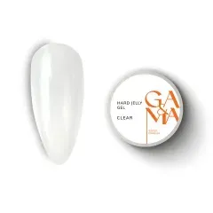 Гель-желе для ногтей прозрачный GA&MA Hard Jelly gel clear 15 мл
