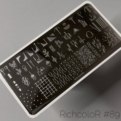 Пластина для стемпінгу Rich Color RR-089Пластина для стемпінгу Rich Color RR-089
